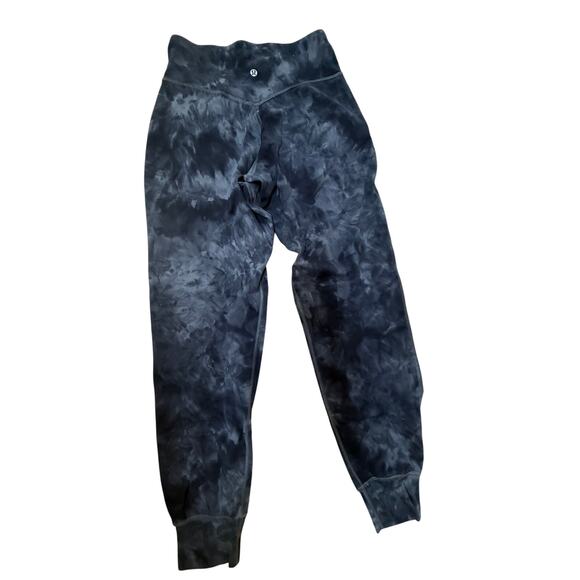 (6) Lululemon Align High-Rise Jogger Diamond Dye Pitch Grey Graphite Grey - Picture 7 of 8